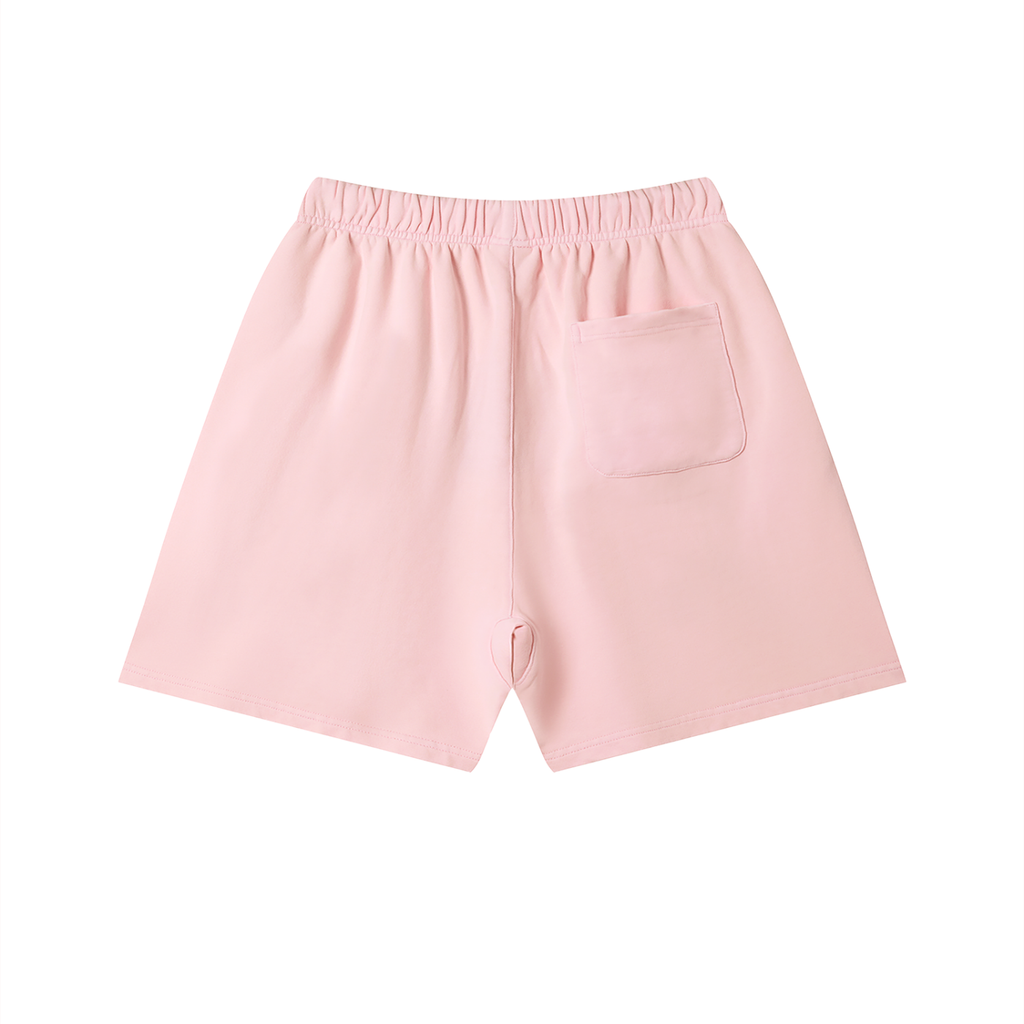 RAREVERA Unisex Vintage Wash Cotton Shorts