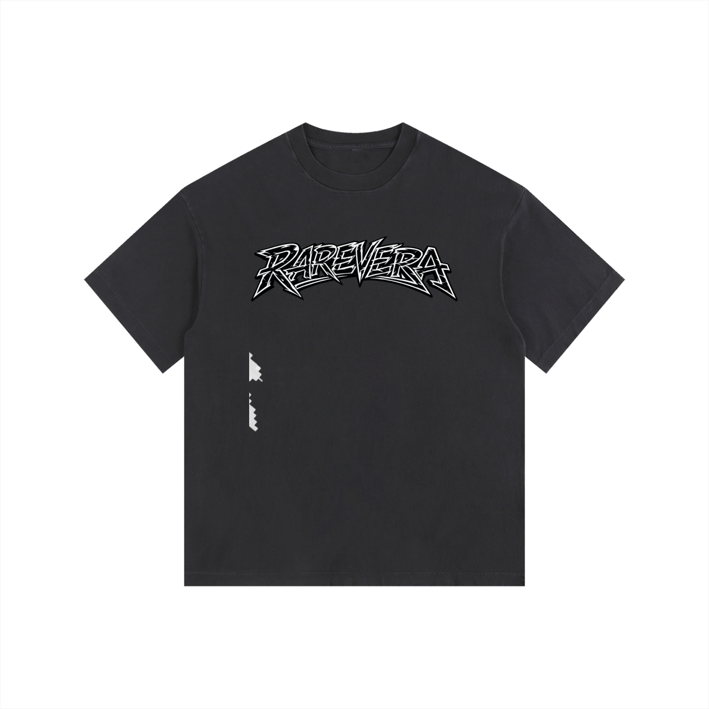 RAREVERA Vintage Washed Oversized Cotton T-Shirt