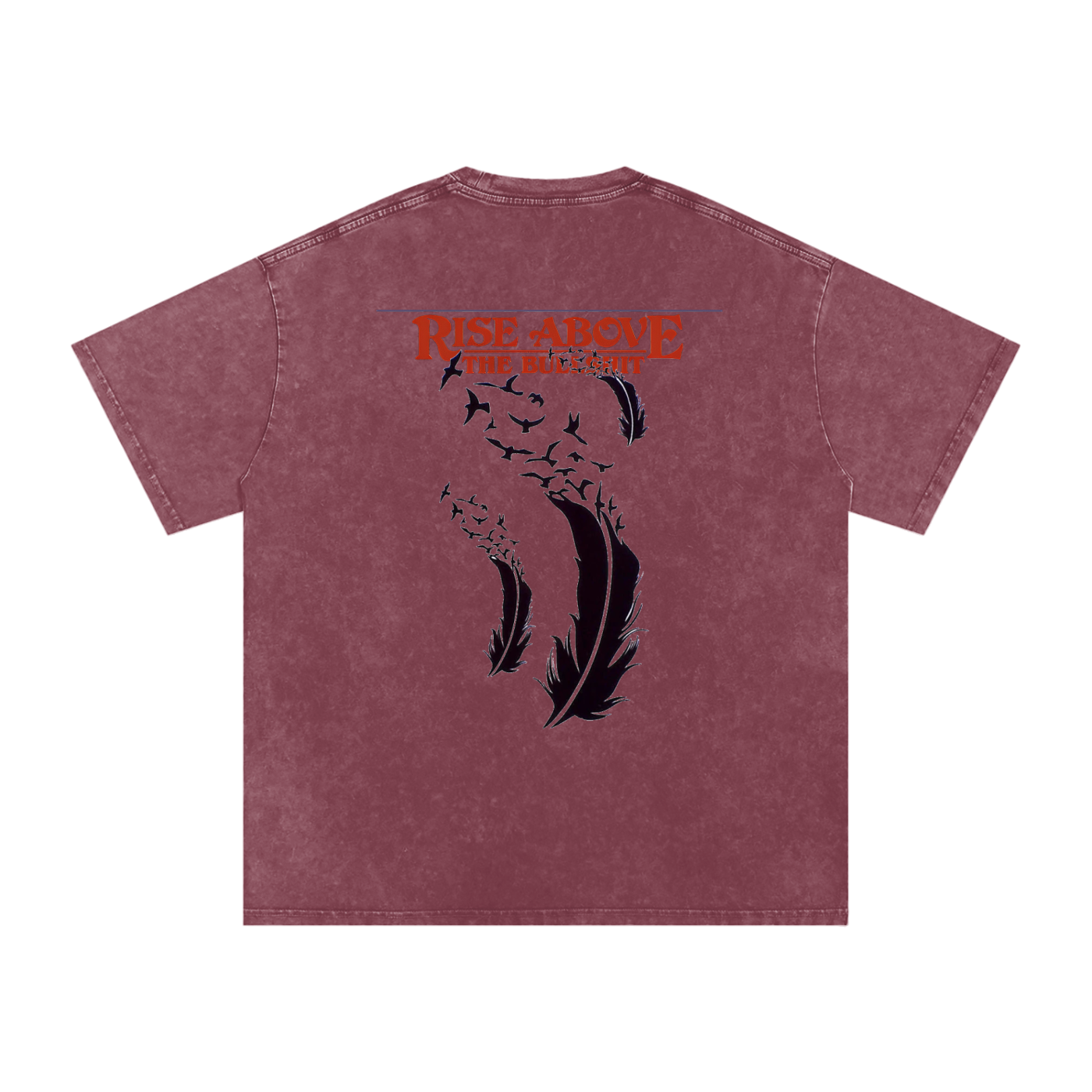RAREVERA Snow Washed Oversized Cotton T-Shirt