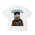 RAREVERA HUSTLE Heavyweight Vintage Washed Frayed T-Shirt