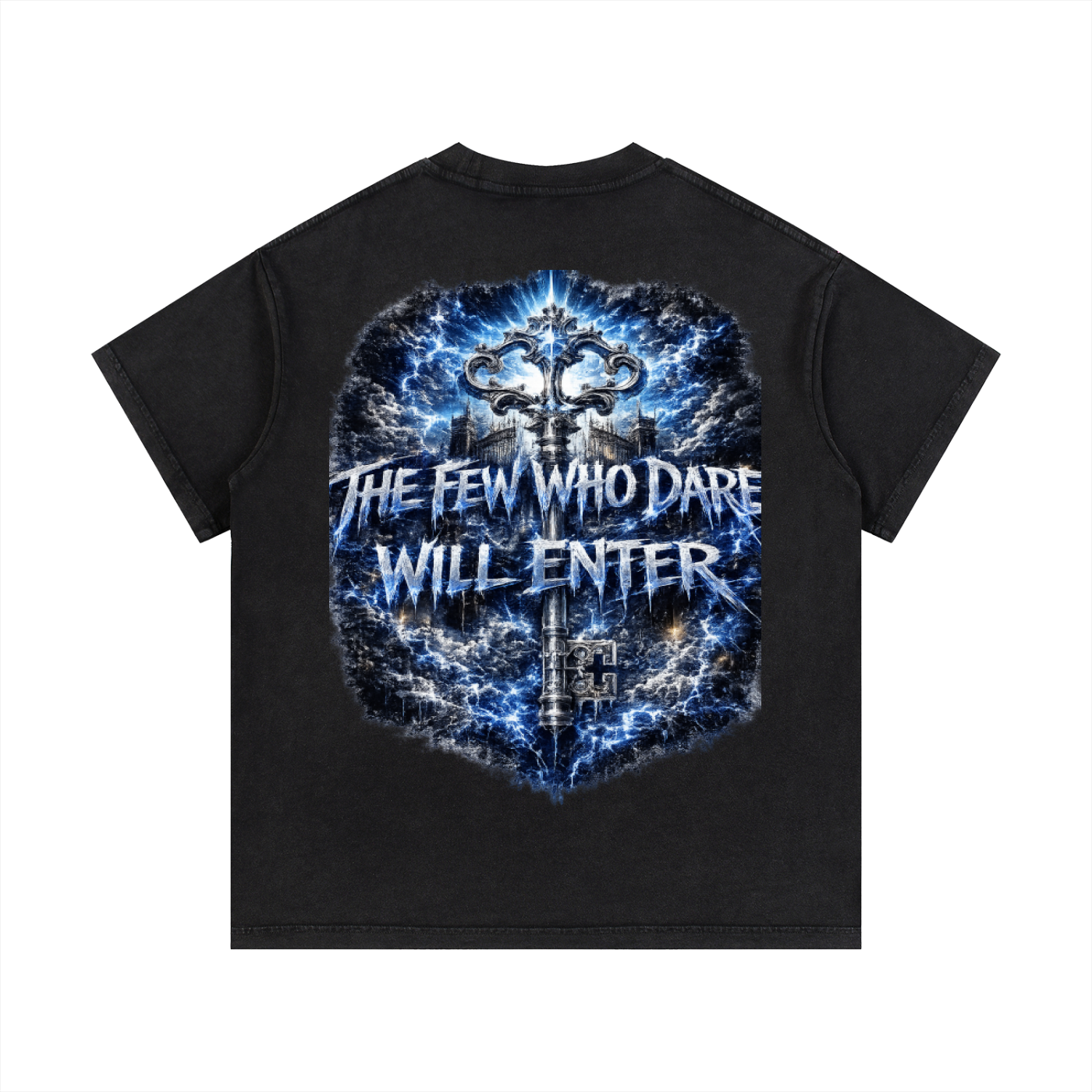 RAREVERA HEAVEN GATES Vintage Wash Cotton T-Shirt