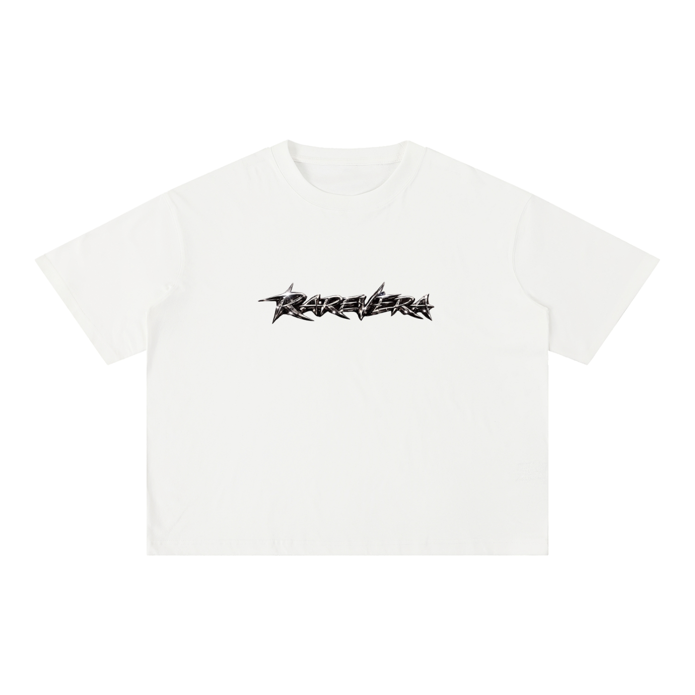 RAREVERA Mineral Wash Boxy Cotton T-Shirt