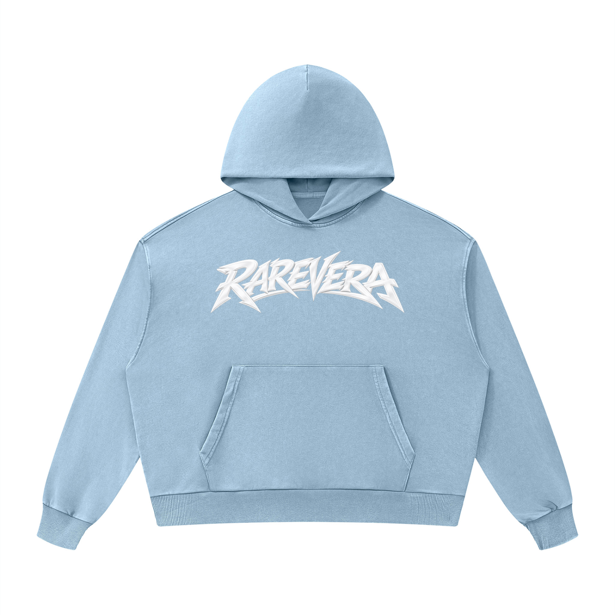 Unisex Mineral Wash Boxy Hoodie