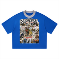 RAREVERA PEACE OVER EVERYTHING Unisex Heavyweight Boxy T-Shirt