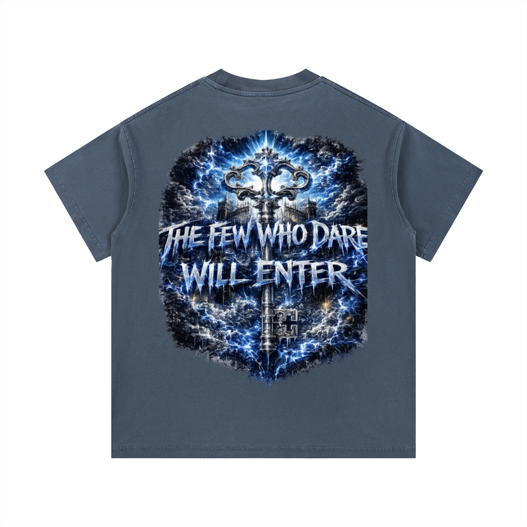 RAREVERA HEAVEN GATES Vintage Wash Cotton T-Shirt