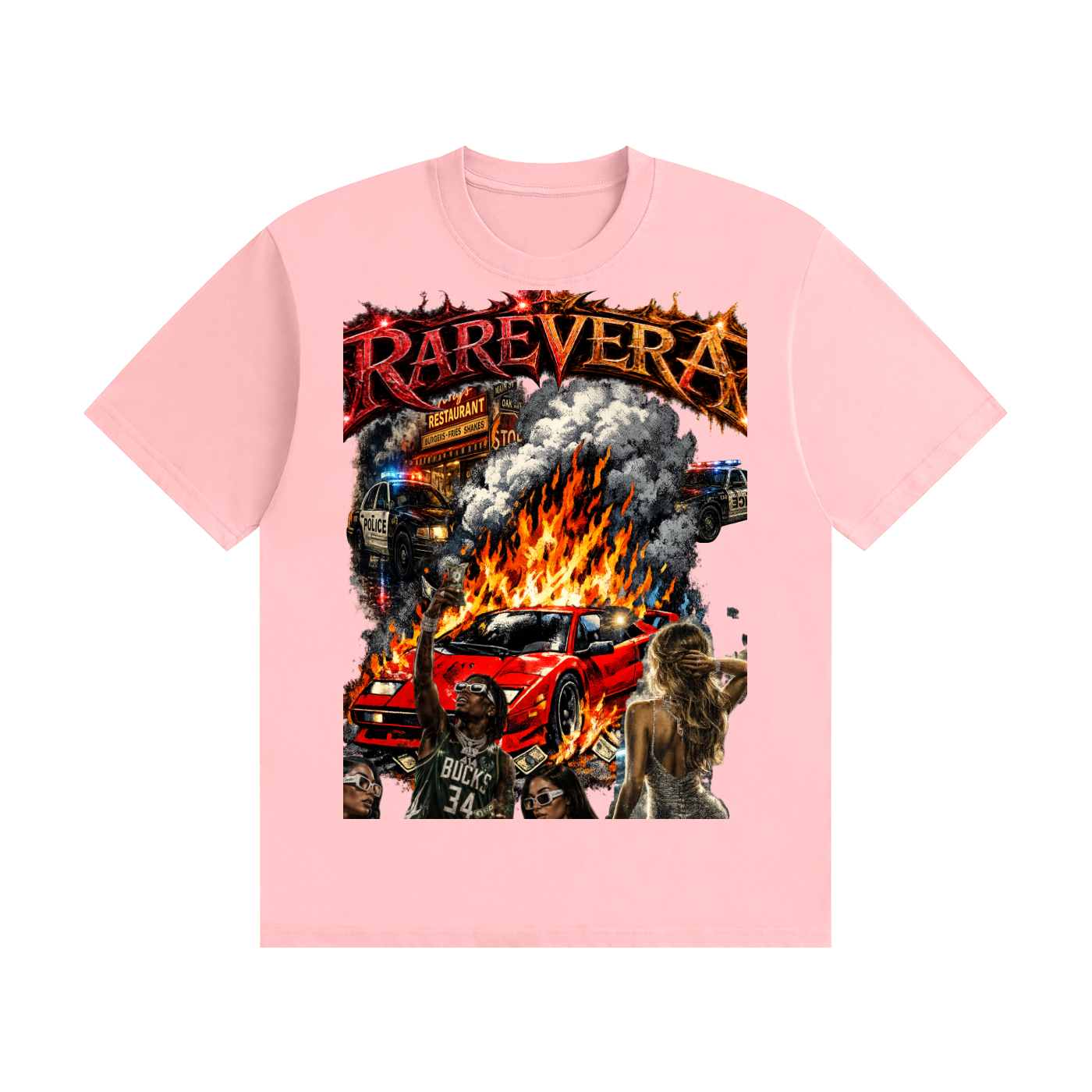 RAREVERA COST OF FLEXING Unisex Seamless Cotton T-Shirt