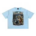 RAREVERA Los Angeles Mineral Wash Boxy Cotton T-Shirt