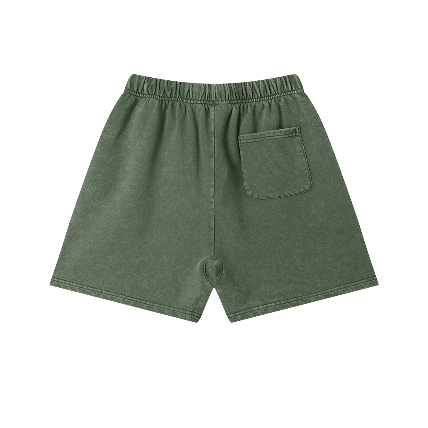 RAREVERA Unisex Vintage Wash Cotton Shorts