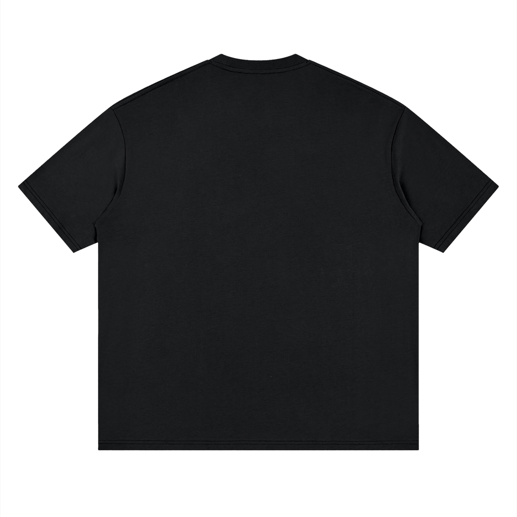 RAREVERA BLUE-EYE PANTHER Streetwear Loose Drop Shoulder T-Shirt