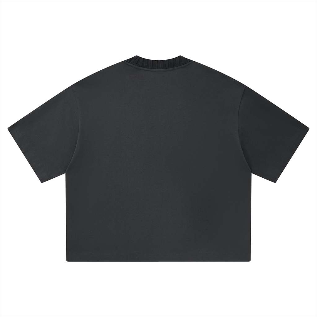 RAREVERA PEACE OVER EVERYTHING Unisex Heavyweight Boxy T-Shirt