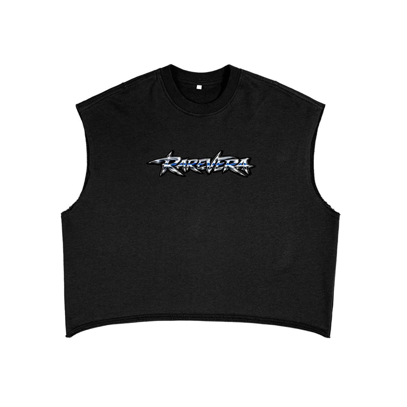 RAREVERA French Terry Boxy Tank Top