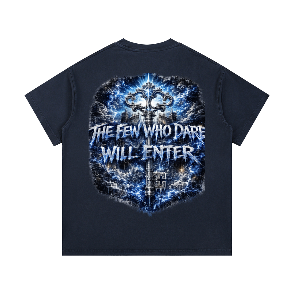 RAREVERA HEAVEN GATES Vintage Wash Cotton T-Shirt