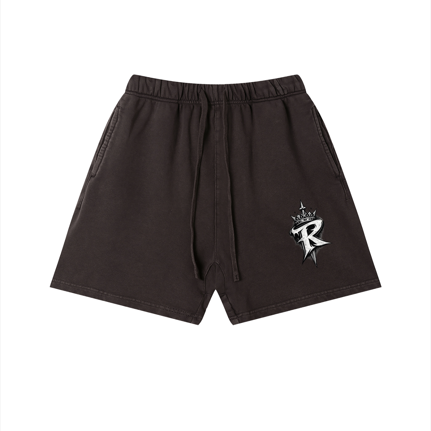 RAREVERA Unisex Vintage Wash Cotton Shorts