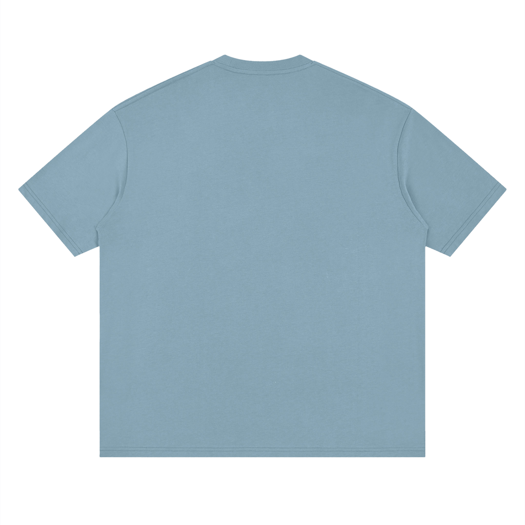 RAREVERA BLUE-EYE PANTHER Streetwear Loose Drop Shoulder T-Shirt
