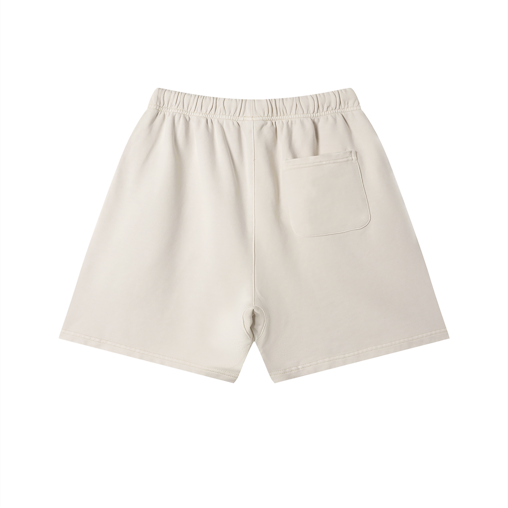 RAREVERA Unisex Vintage Wash Cotton Shorts