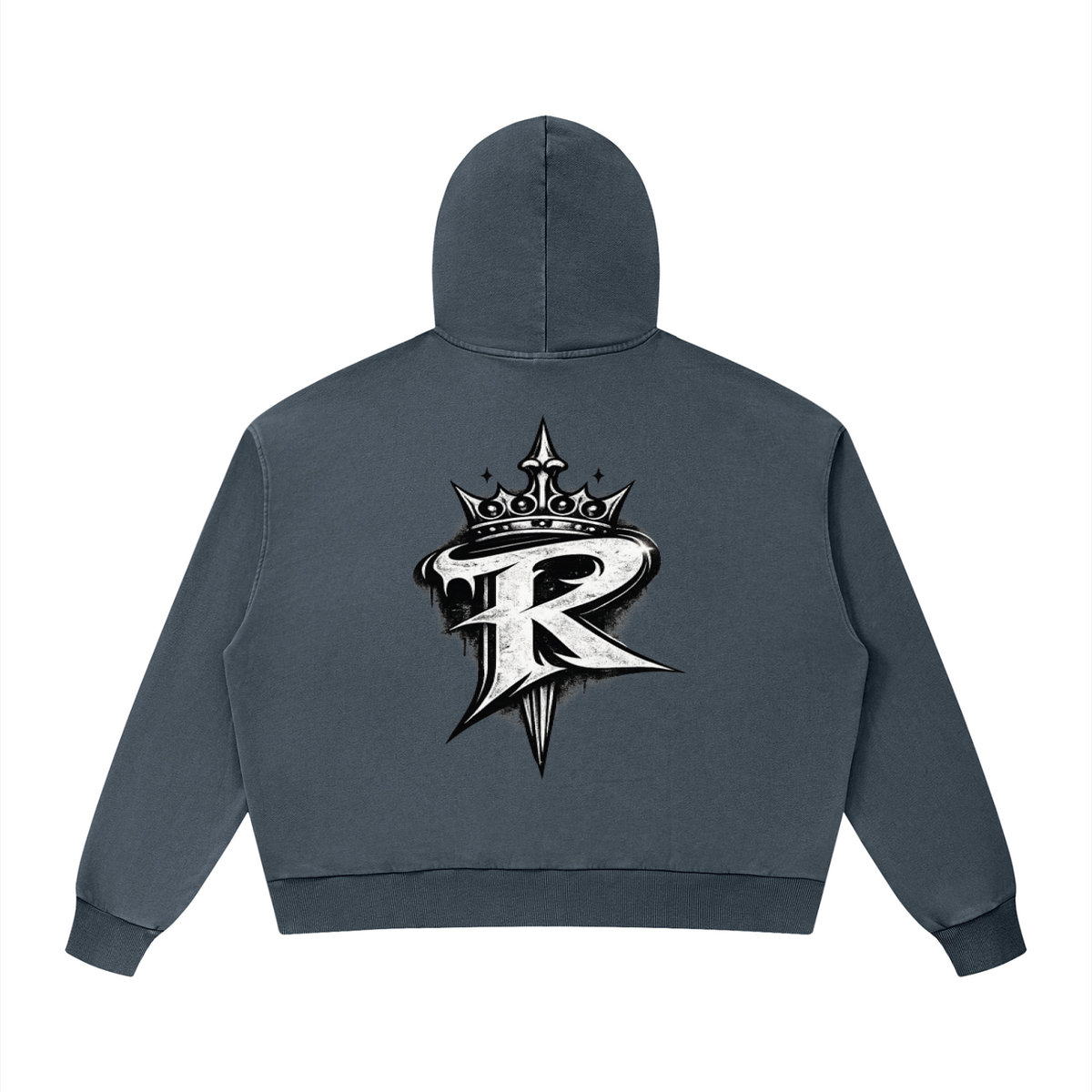 Unisex Mineral Wash Boxy Hoodie