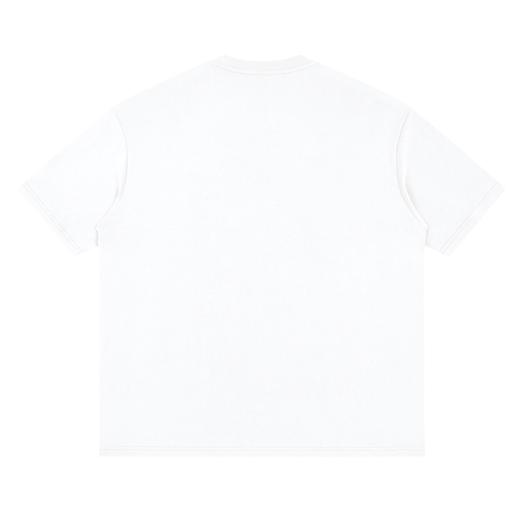 RAREVERA FAITH OVER FEAR Streetwear Loose Drop Shoulder T-Shirt